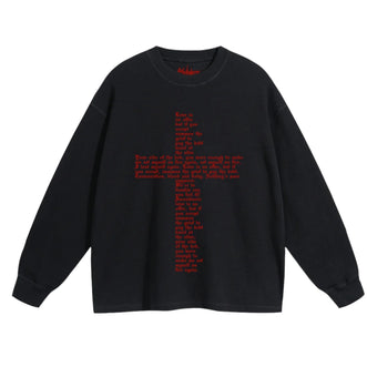 LONG SLEEVE CROSS SHIRT