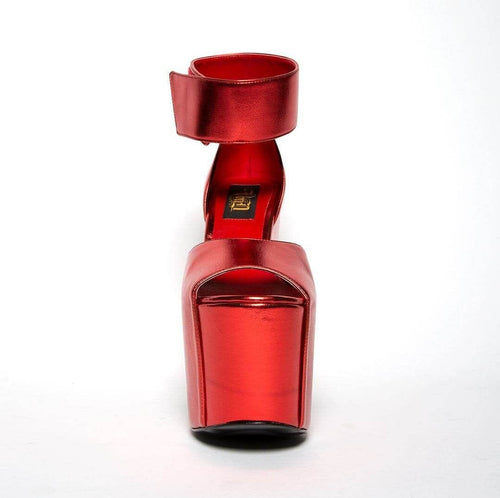 Destroyer Mega Platform - Ruby Red - Von D Shoes